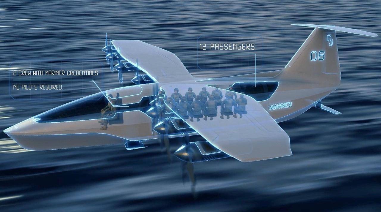 Lockheed Martin ускоряет разработку электрического экраноплана Seaglider для целей национальной безопасности и обороны