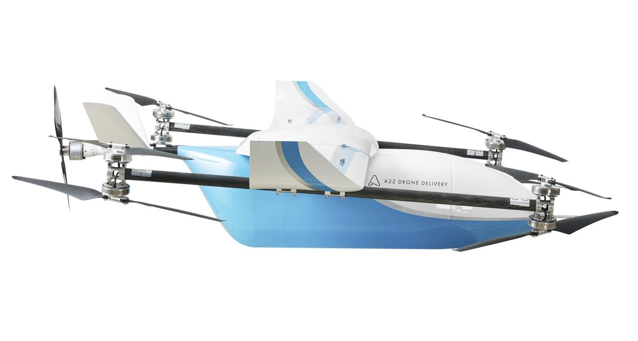 Новый дрон A2Z Pelican сможет безопасно доставлять грузы в труднодоступные места и на большие расстояния