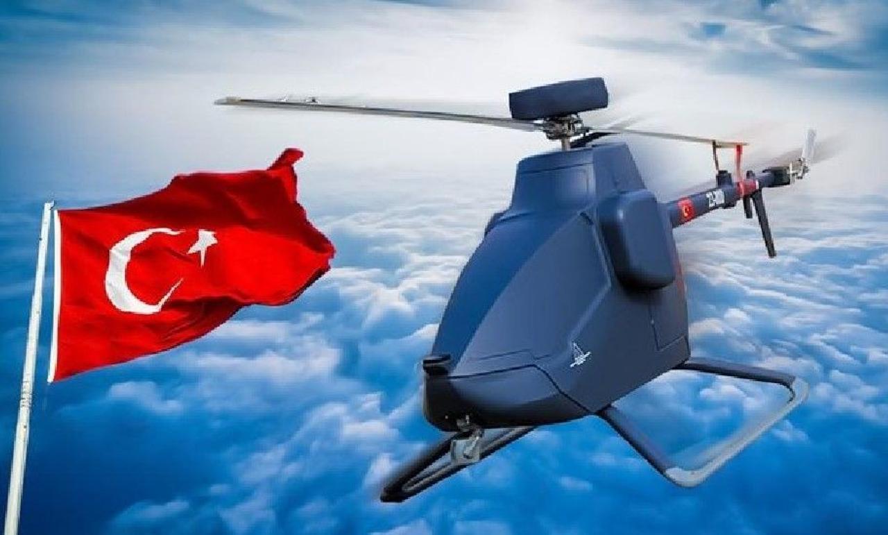 Туреция представила беспилотный вертолет для доставки оружия, боеприпасов, оборудования на поле боя
