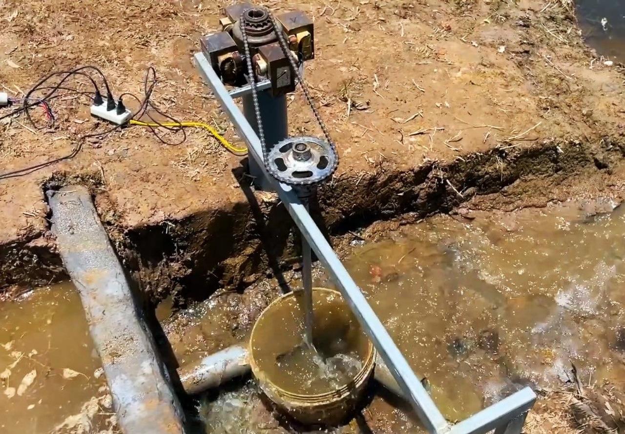 Как сделать мини ГЭС на 220В из хлама скопившегося в гараже