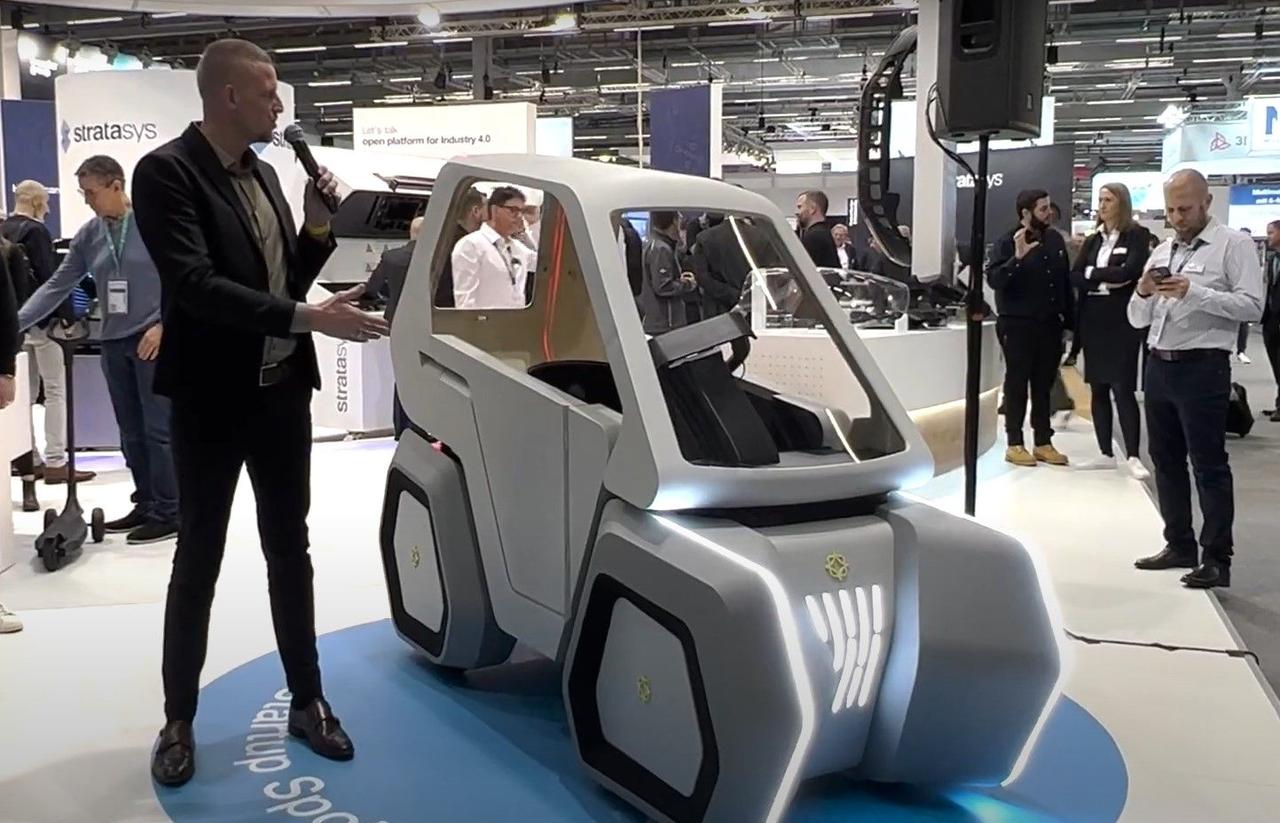 Компания nFrontier представила городской электромобиль UILA, напечананный на 3D-принтере