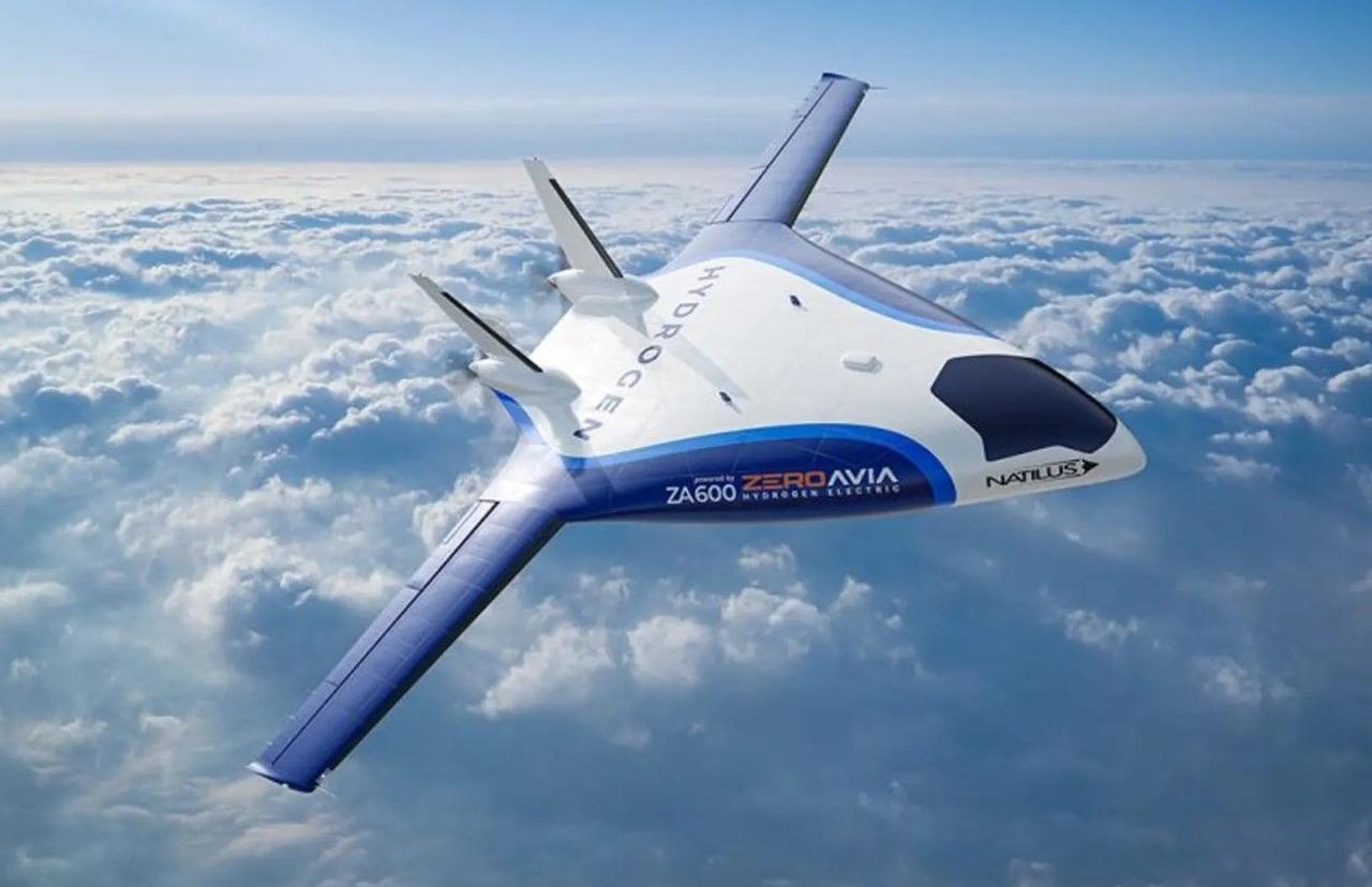 Водородный самолет со смешанным крылом сможет перевозить на 60% больше груза, чем обычный самолет аналогичного размера