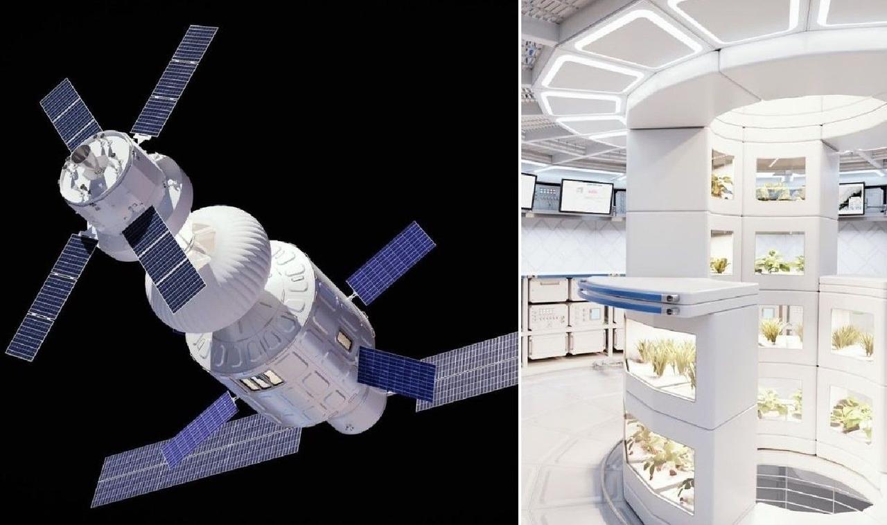 Airbus представил проект космической станции для длительного проживания 4 астронавтов