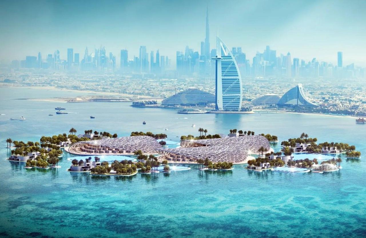 Представлен крупнейший в мире жилой проект по восстановлению океана «Дубайские рифы»