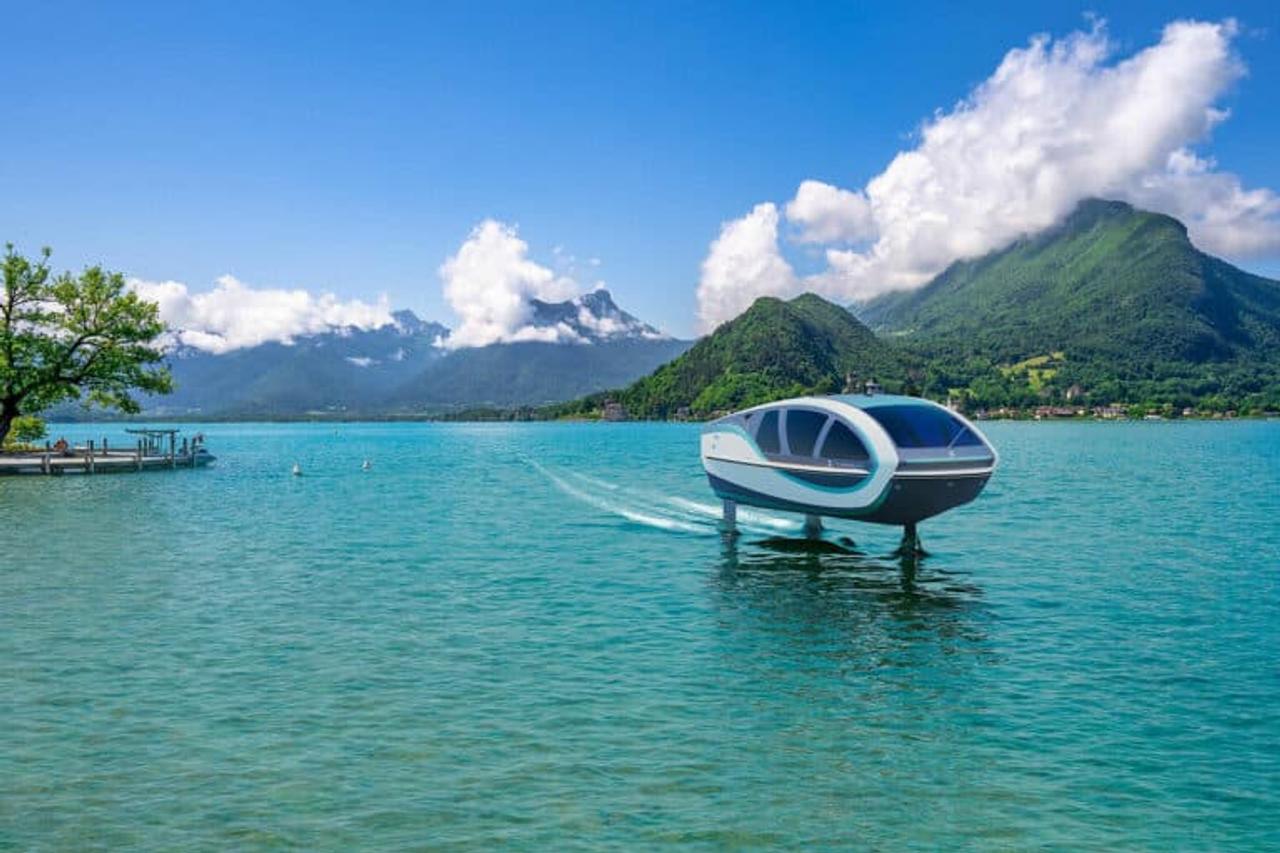 SeaBubbles представила электрическую летающую лодку на водороде
