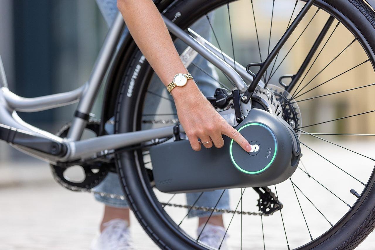 Технология Skarper превратит обычный велосипед в электровелосипед, приводя в действие тормозной диск