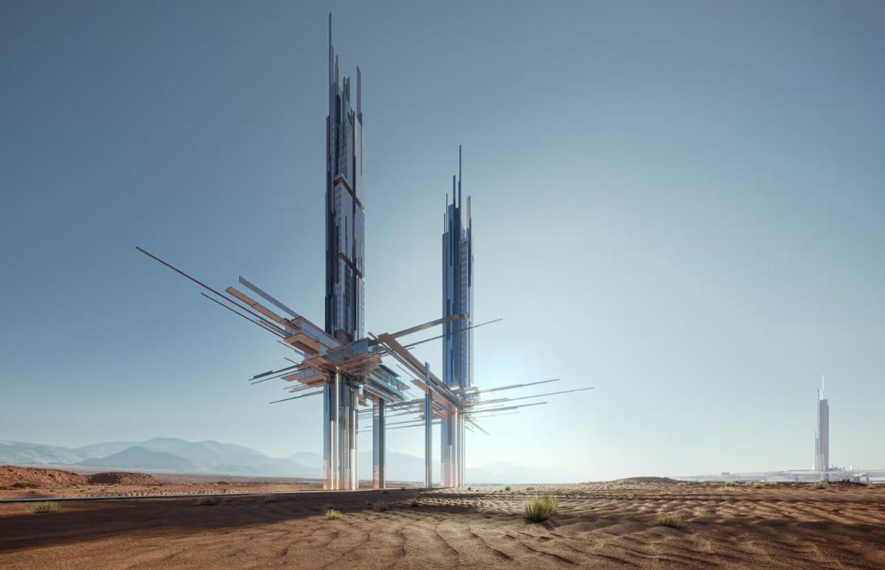 Проект небоскреба Epiconк призван напоминать мираж в пустыне, роскошные резиденции и пляжные виллы обеспечат новый уровень жизни