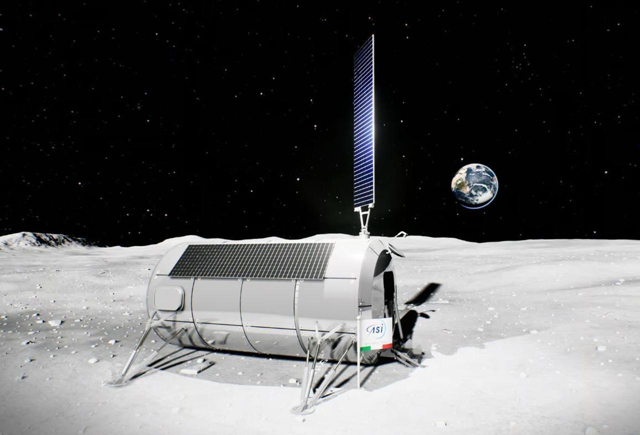 Франко-Итальянская компания строит среду обитания для будущей Лунной базы