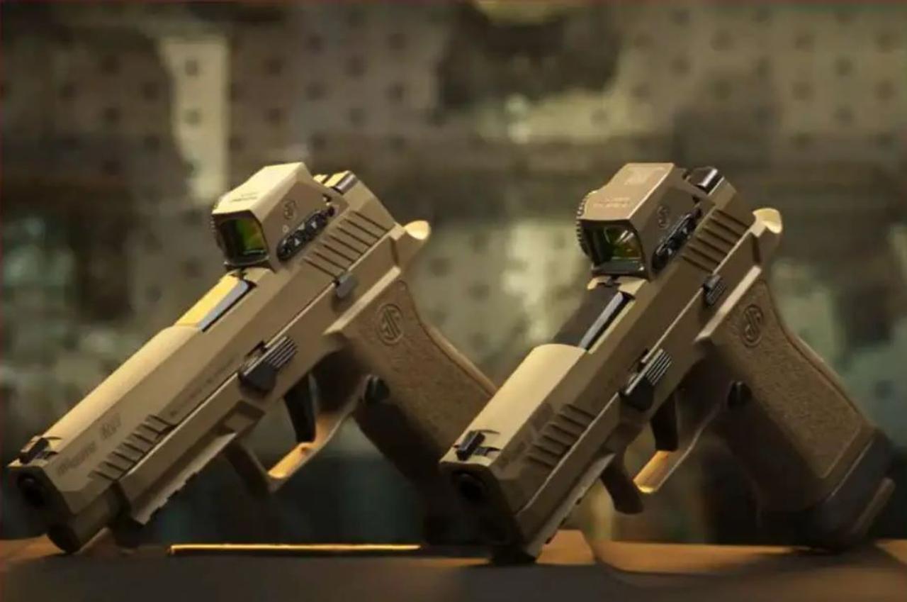 Sig Sauer представила новые тактические пистолеты M17X и M18X с оптикой