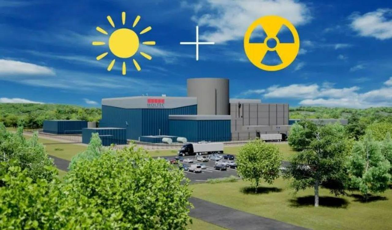 Holtec проектирует первую гибридную электростанцию, объединив атомную и солнечную энергию