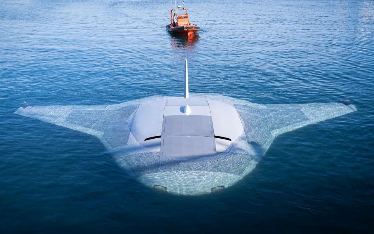 Автономная подводная лодка Manta Ray от DARPA обладает большой дальностью и продолжительностью действия