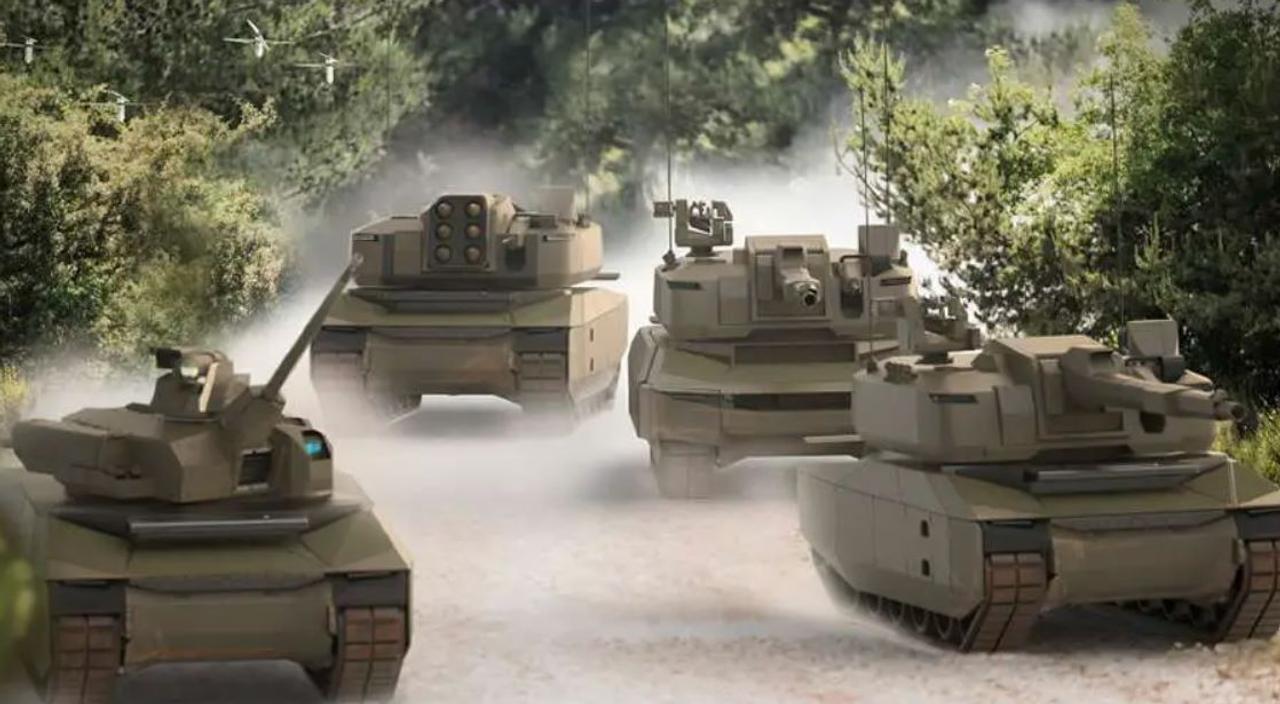 Франция и Германия работают над созданием новой боевой платформы MGCS, которая заменит танки Leclerc и Leopard 2
