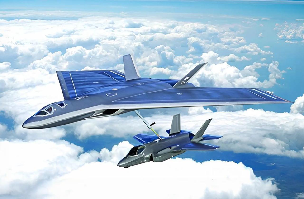 Lockheed Martin представил концепт самолета-заправщика-невидимки, который так же сможет выполнять миссии разведки
