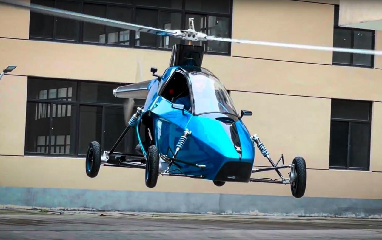 Новый летающий автомобиль Pegasus E трансформируется из режима езды в режим полета за три секунды