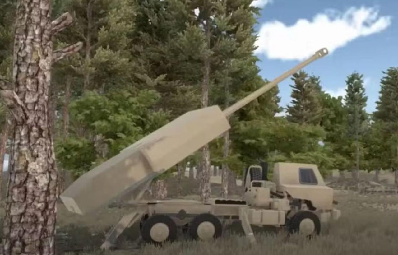 Армия США разрабатывает 155-мм гиперзвуковую зенитно-артиллерийскую систему, снаряд способен развивать скорость до 5 Махов 