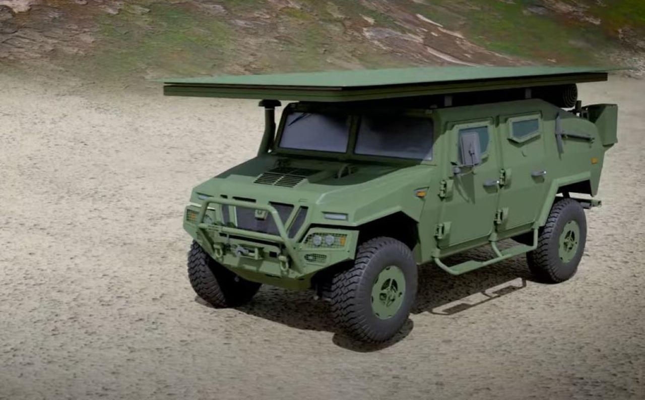 Пассивная маскировка нового поколения Kallisto Shield для защиты военной техники против ИИ-наведения и дронов