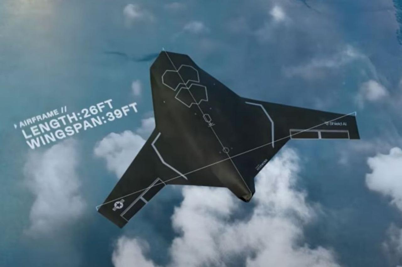 Новый боевой дрон с искусственным интеллектом X-BAT с функцией скрытности получил дальность полета более 3700 км и скорость истребителя
