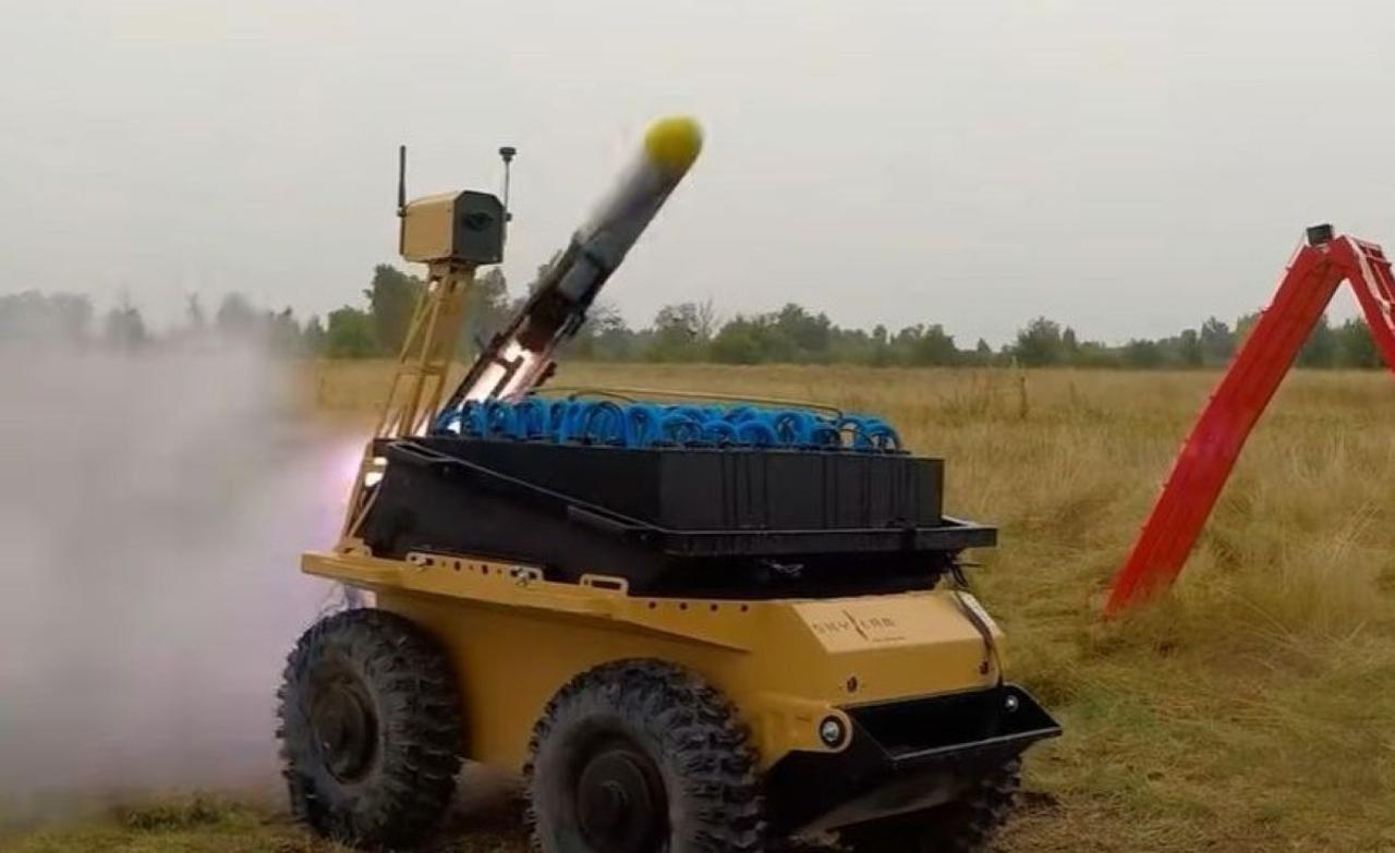 В Украине представили систему дистанционного разминирования TROPIYA на базе наземного дрона Sirko-S1 