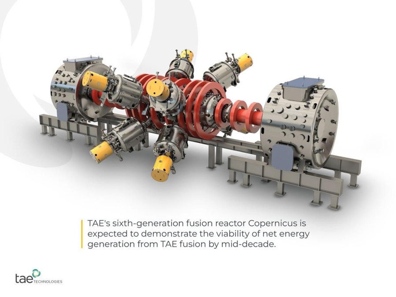 Новый нерадиоактивный термоядерный реактор водородно-борного типа «Copernicus» сможет нагреваться до миллиарда градусов по Цельсию