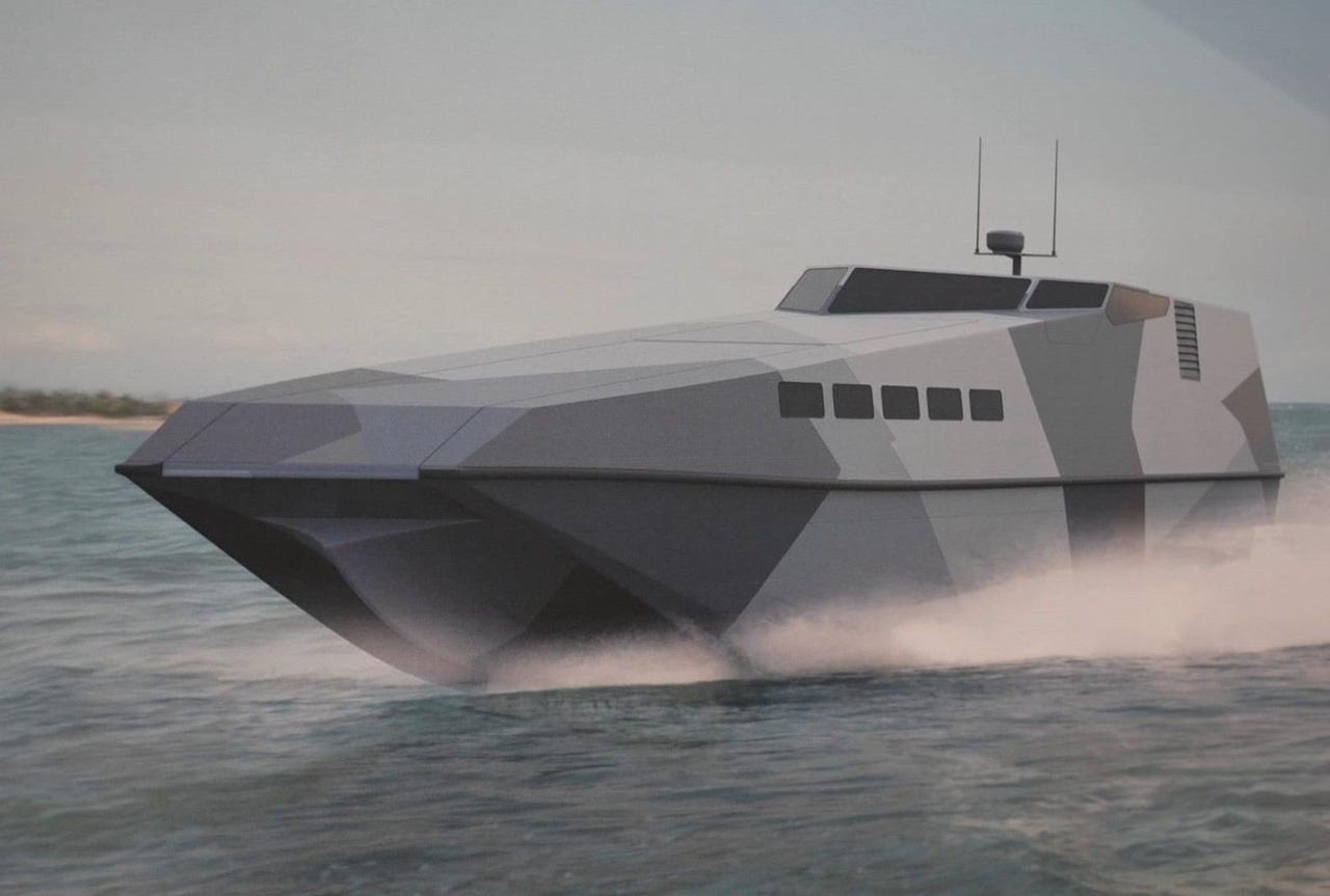 BAE Systems представила проект скоростного десантного катера Littoral Strike Craft