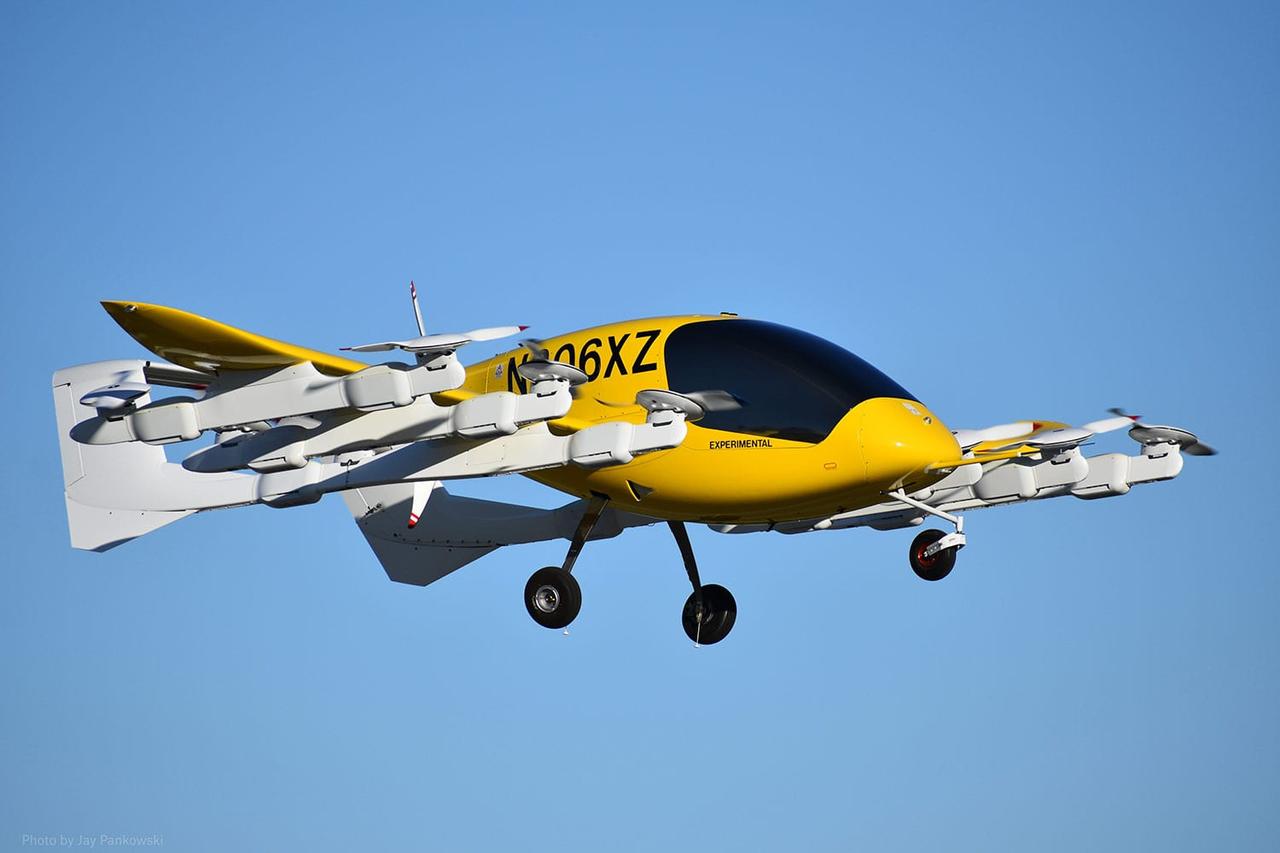 Wisk Aero представил автономное четырехместное электрическое воздушное такси eVTOL 6-го поколения