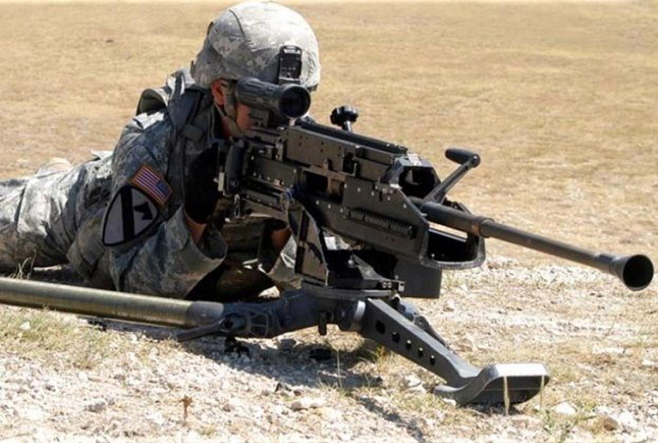 Легкий крупнокалиберный пулемет LW50MG, эффективное средство борьбы с вражескими снайперами