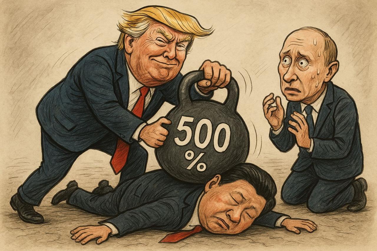 Трамп создаёт «Фонд победы для Украины» за счёт 500 % пошлин на китайские товары