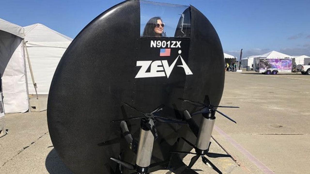 Электрическая летающая тарелка ZEVA Aero сможет летать со скоростью 257 км / ч, и пригодится службам экстренной помощи