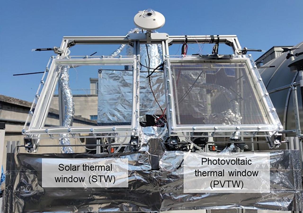 Гибридное PV-тепловое окно объединяет функции выработки электроэнергии и горячей воды