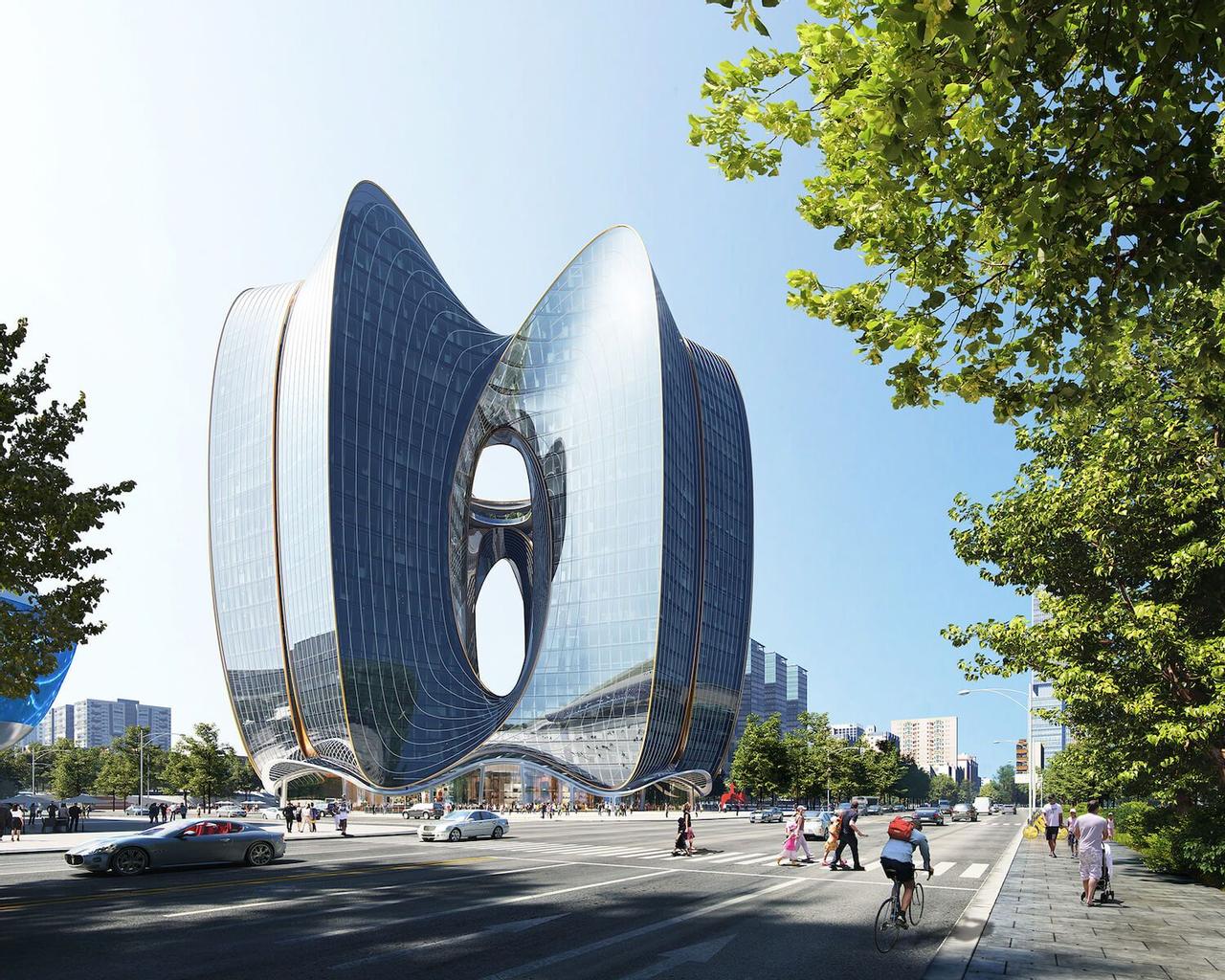 Архитектурное бюро Aedas создало футуристический проект Genzon - Центр инновационных технологий в Шэньчжэне