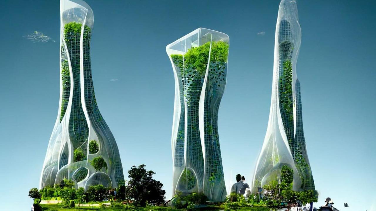 Города будущего, созданные искусственным интеллектом от Manas Bhatia