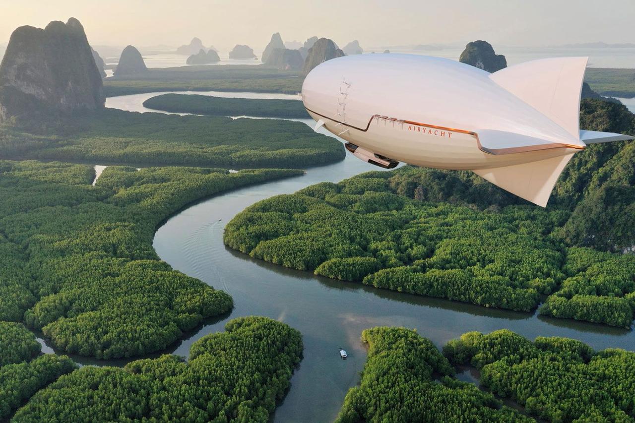 Концепция нового транспорта AirYacht позволит путешествовать как по небу, так и по морю