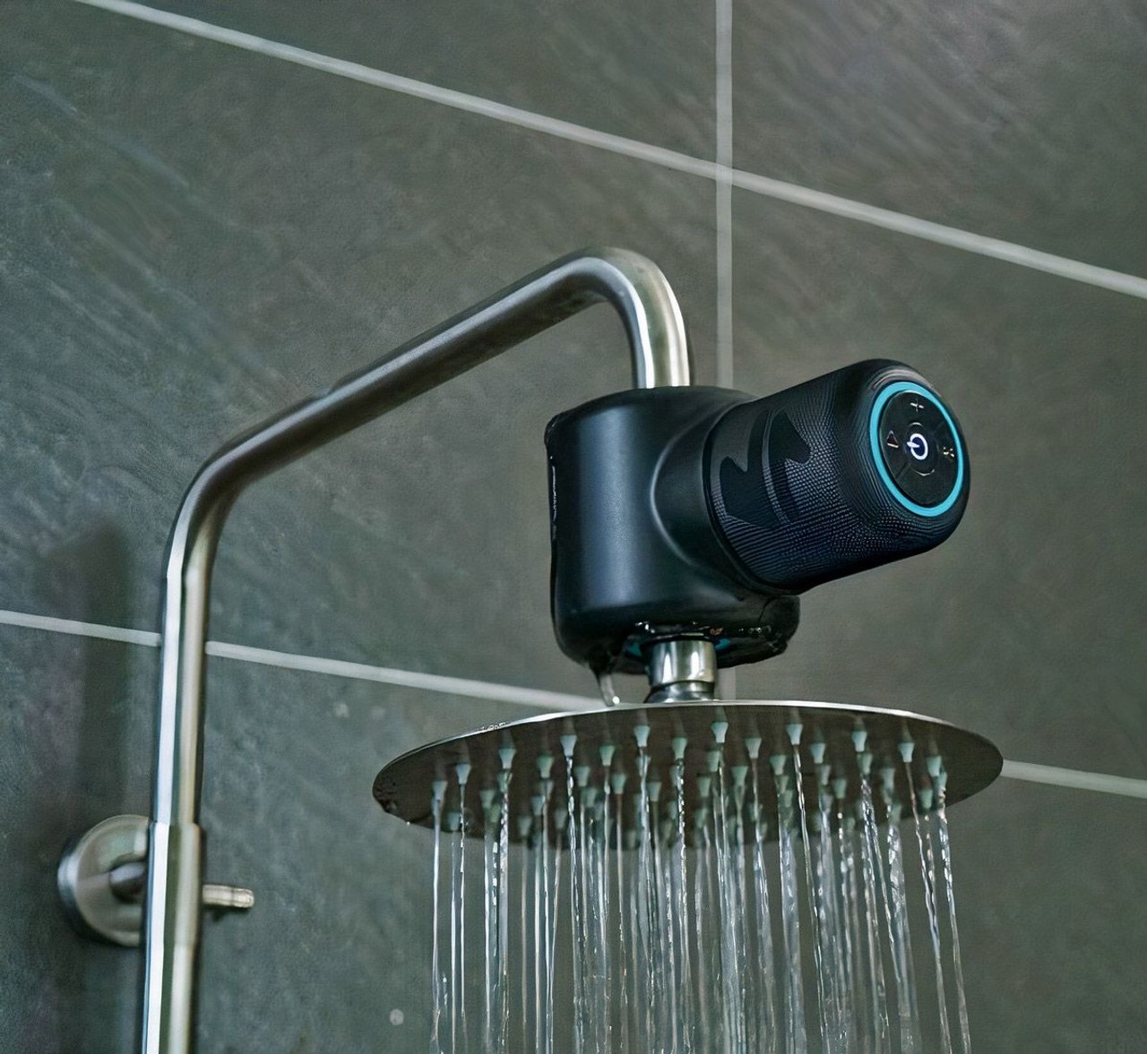 Инновационный динамик для душа Ampere Shower Power, заряжается при включении воды 