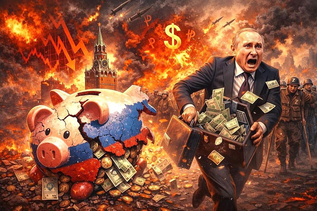 Россия на грани финансового краха — дефицит бюджета, обвал доходов, риск распада государства