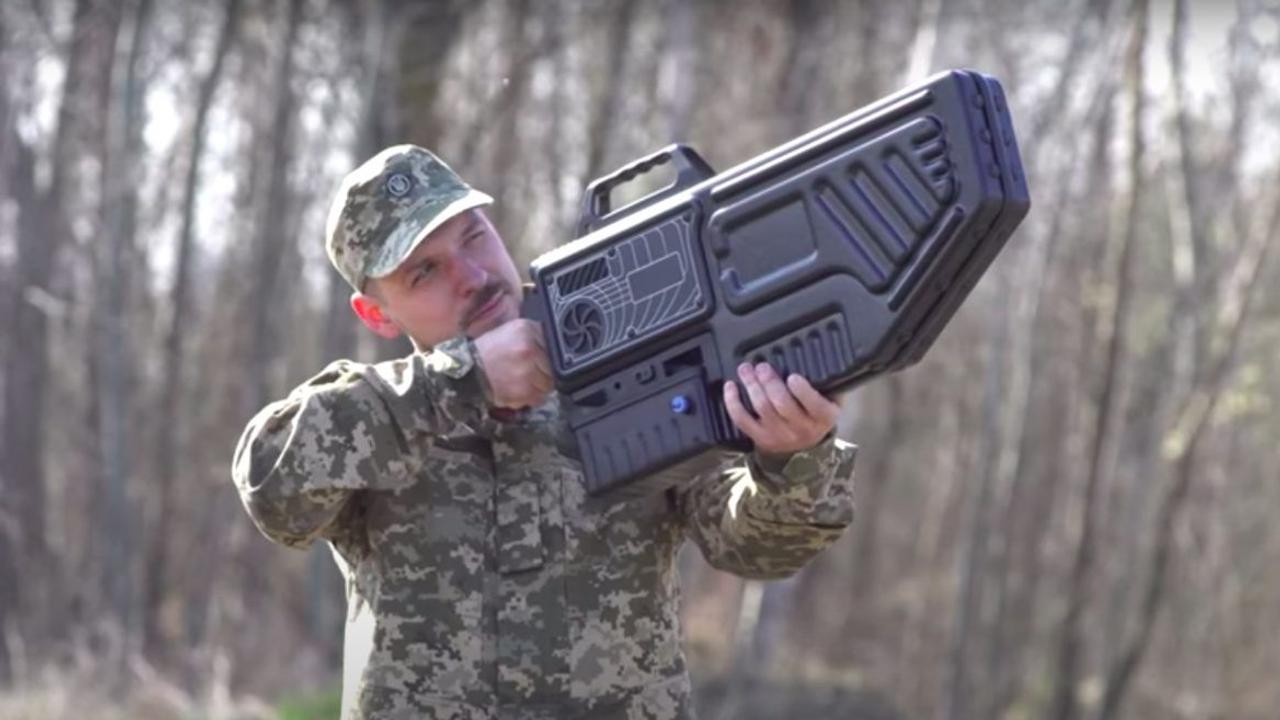 Противодроновое ружье от украинской компании Kvertus Technology эффективно «сбивает» вражеские дроны