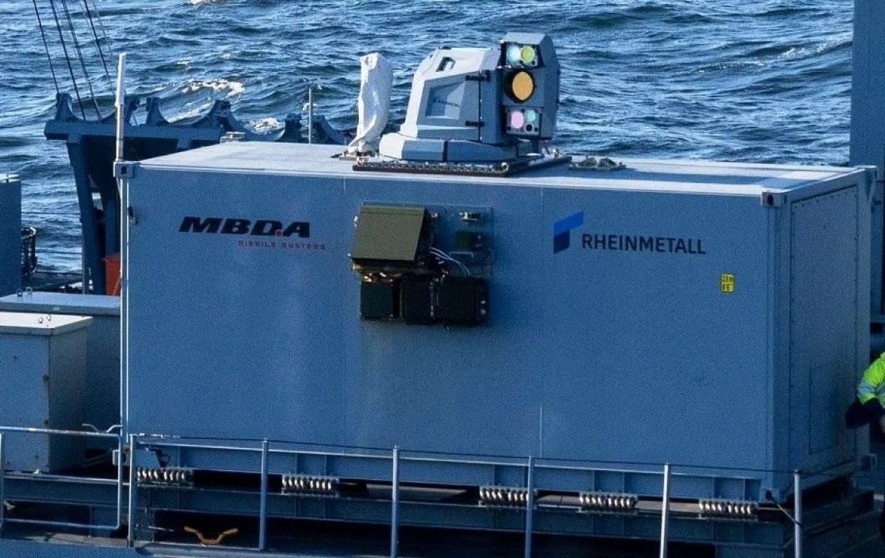 Rheinmetall и MBDA завершили морские испытания боевого лазера на фрегате «Sachsen»: началась новая эра противодроновой защиты