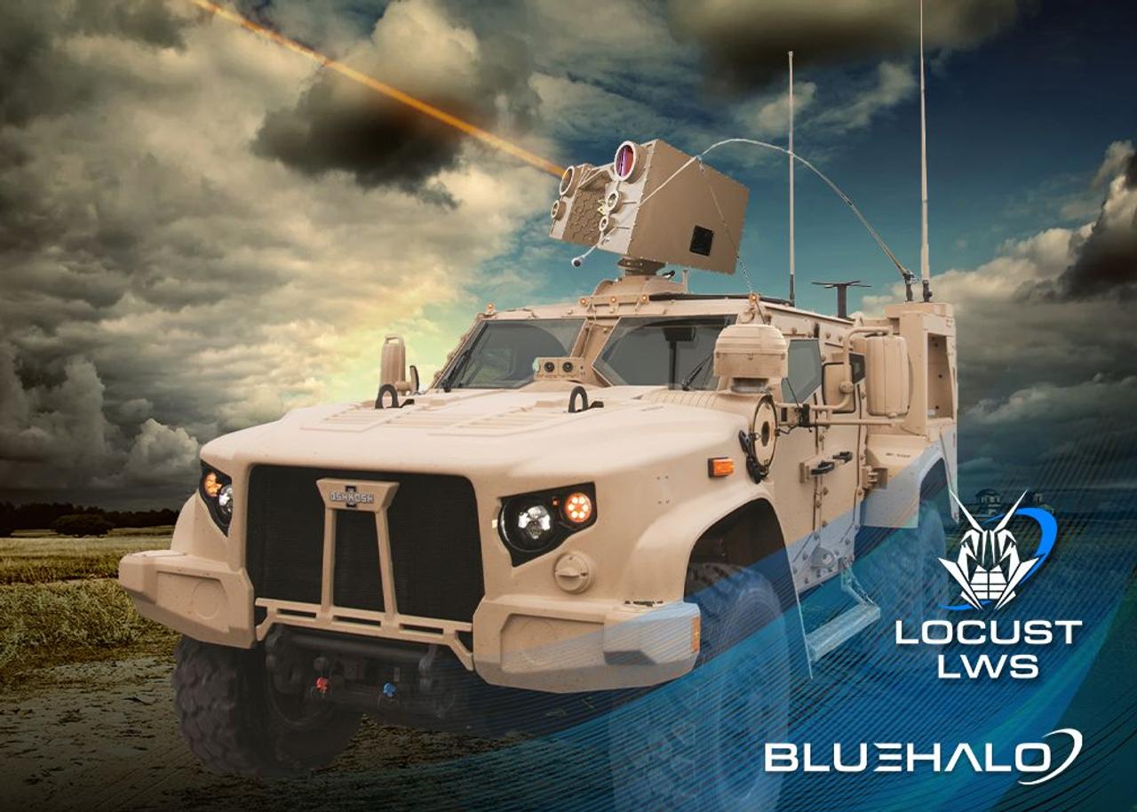 BlueHalo интегрирует возможности лазерного оружия направленной энергии для установки на тактические машины пехоты