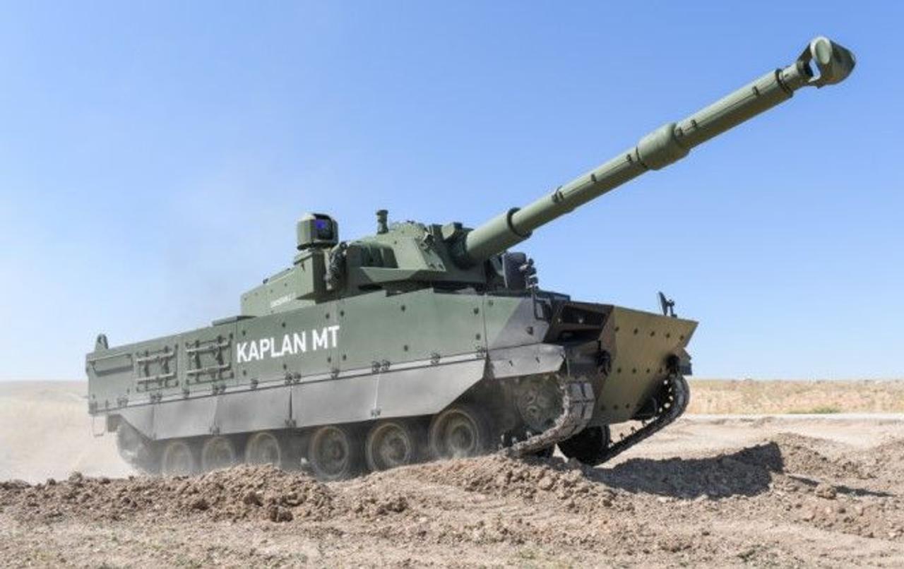 Новый турецко-индонезийский танк Kaplan MT выдерживает попадание бронебойного снаряда калибра 14,5×114 мм с 200 метров