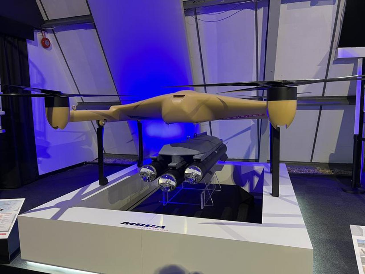 Компании Malloy Aeronautics и BAE Systems представили ударный дрон T-650 с ракетами Brimstone