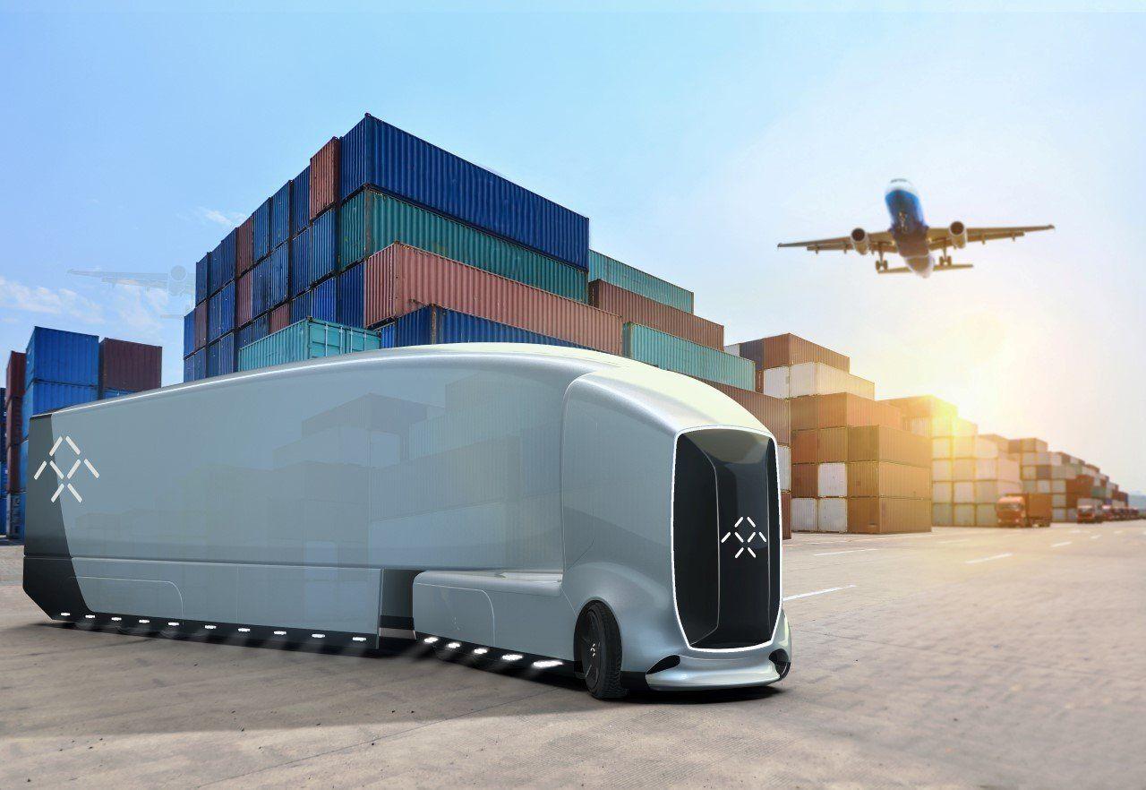 Концепция грузовика с искусственным интеллектом Faraday Future сделает автономный транспорт более коммуникативным и модульным