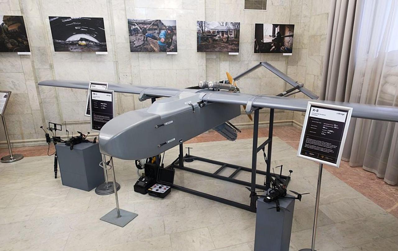 Украинский беспилотник FP-1 адаптировали под ведение воздушного боя, запуск FPV-дронов и беспилотной ПВО