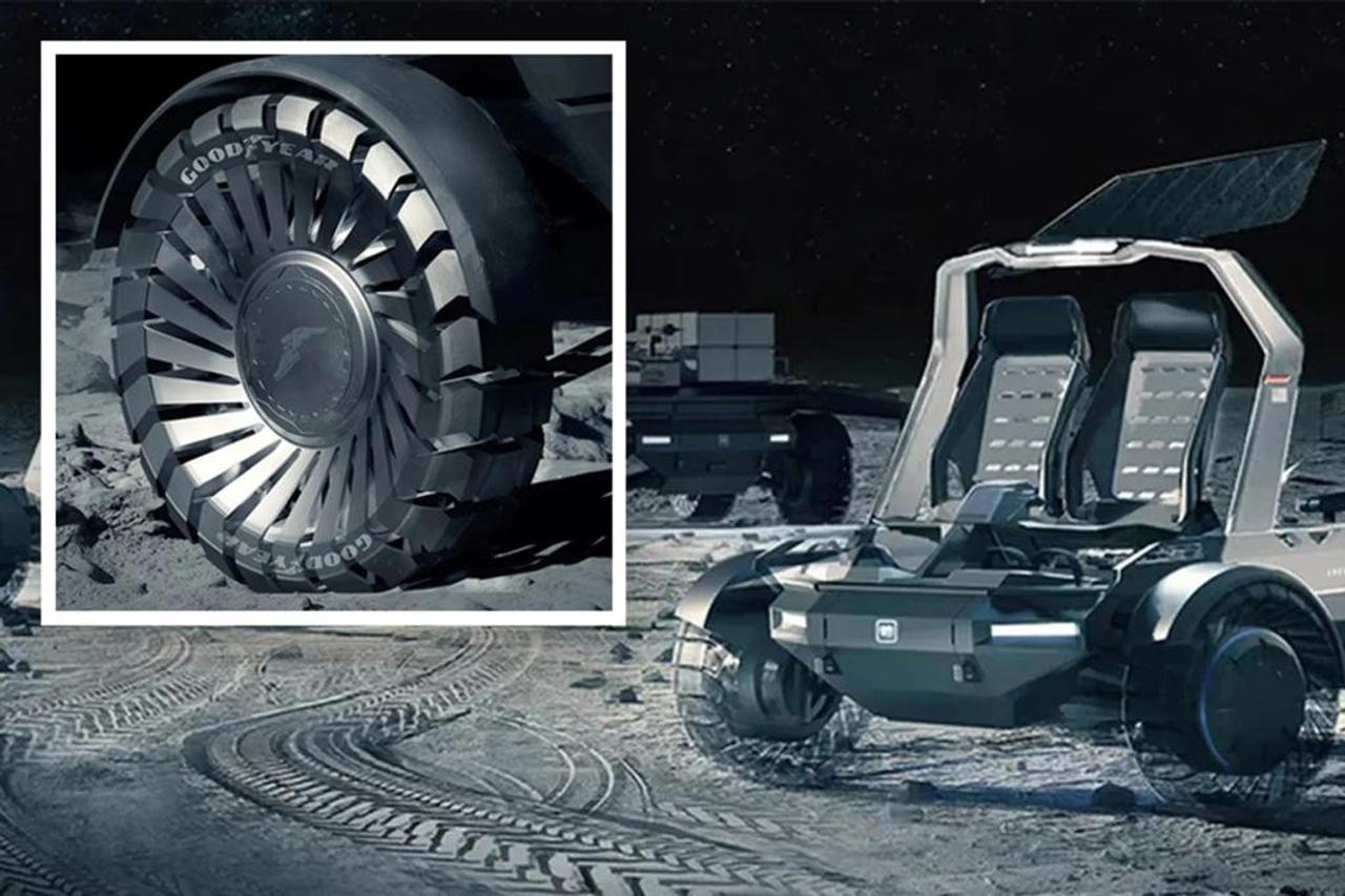 Goodyear разрабатывает безвоздушные шины для луноходов программы NASA Artemis