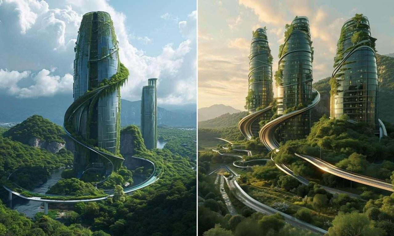 «Зеленые небоскребы» - современное воплощение эстетики в зданиях
