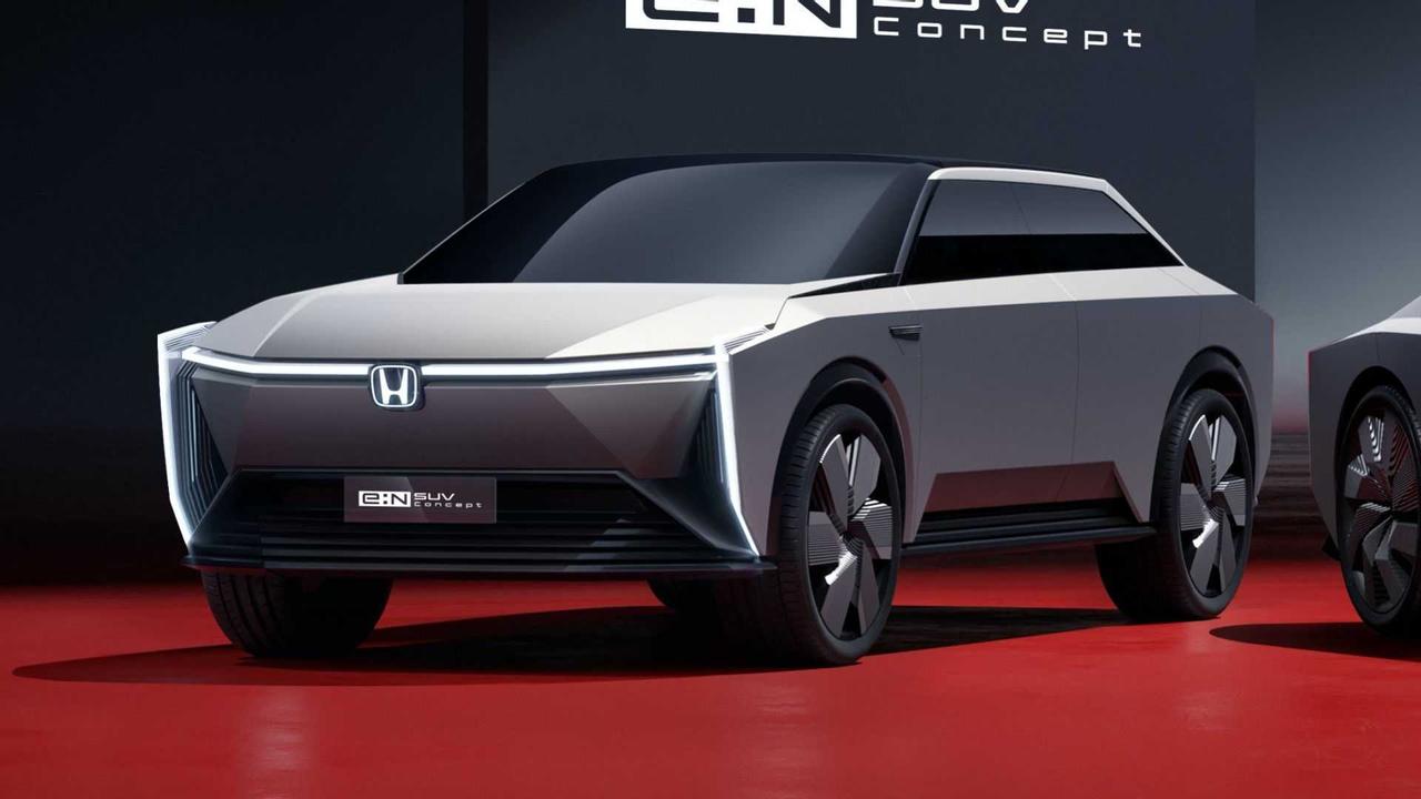 Honda продемонстрировала концепт электрического внедорожника Honda e: N навеянного Cybertruck 