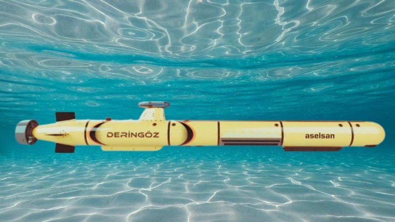 Турецкий автономный подводный разведывательный беспилотник Deringöz прошел успешные испытания