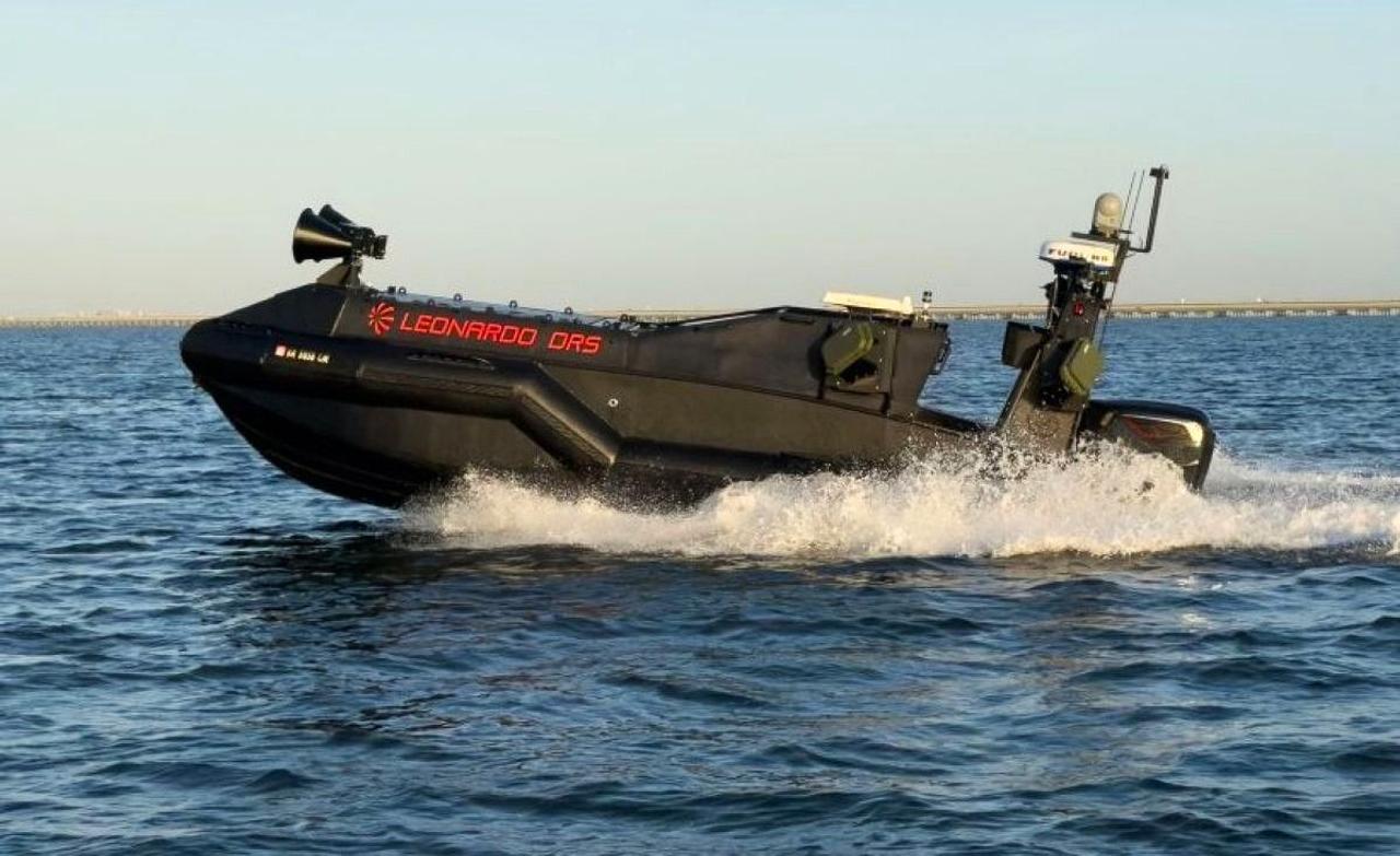 Беспилотные катера против дронов: Leonardo DRS представила модульную систему M-MEP для борьбы с дронами на море