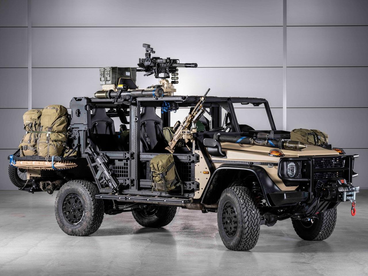Немецкий производитель оружия представил новый десантный автомобиль Caracal