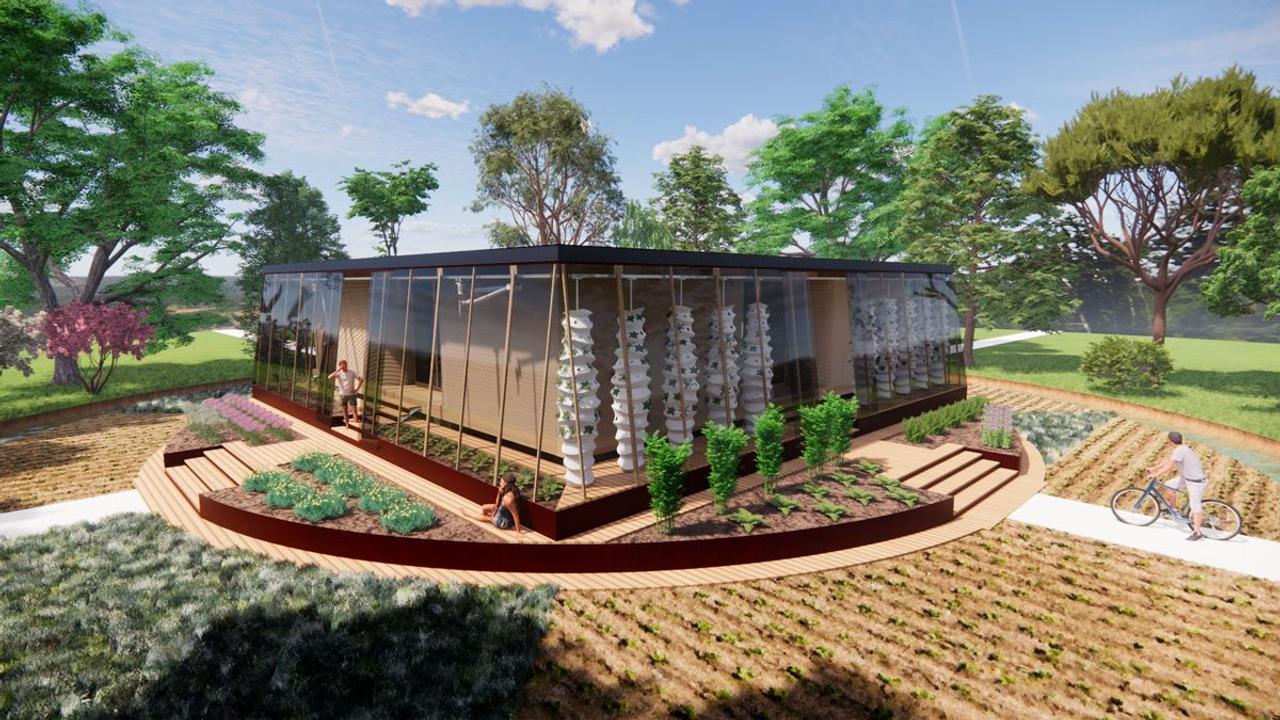 3D-печатный дом Itaca, полностью автономное жилье - энергия от солнца, а вода из дождевых осадков 