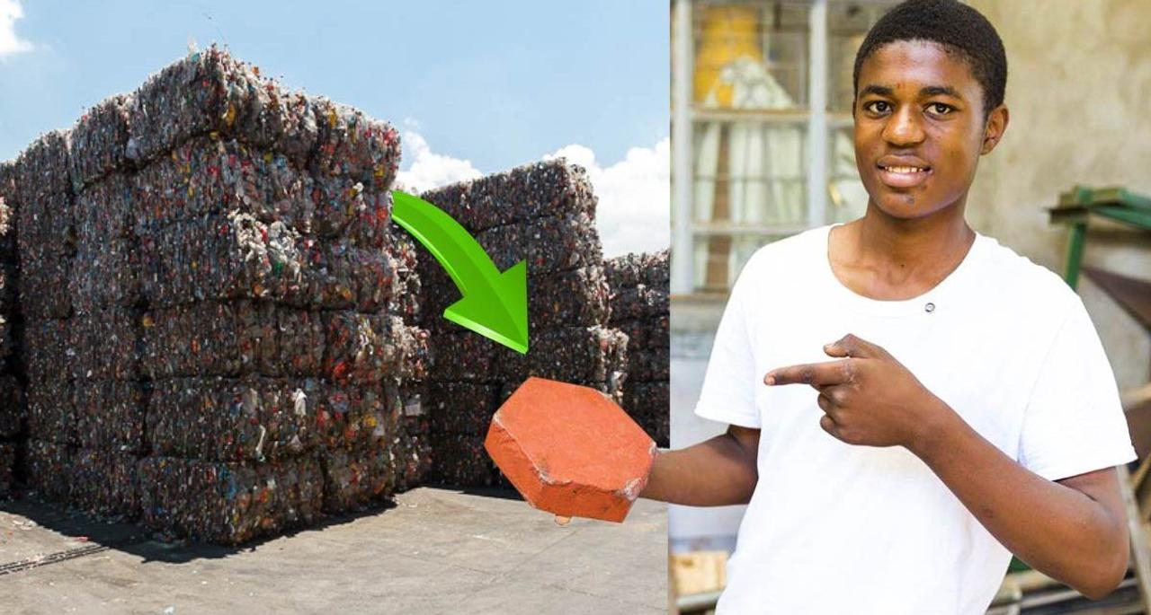 Как молодому африканцу, всего за $20, удалось создать компанию по переработке пластикового мусора в компанию с оценкой $500 000