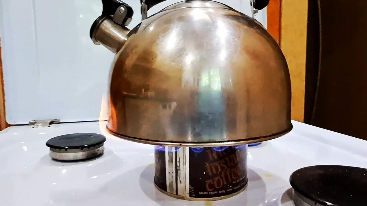 Плита для жестяных банок - Beverage-can stove